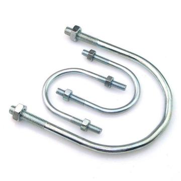 哈德威 U型螺栓帶2個螺母，M16-325，12寸，鍍鋅